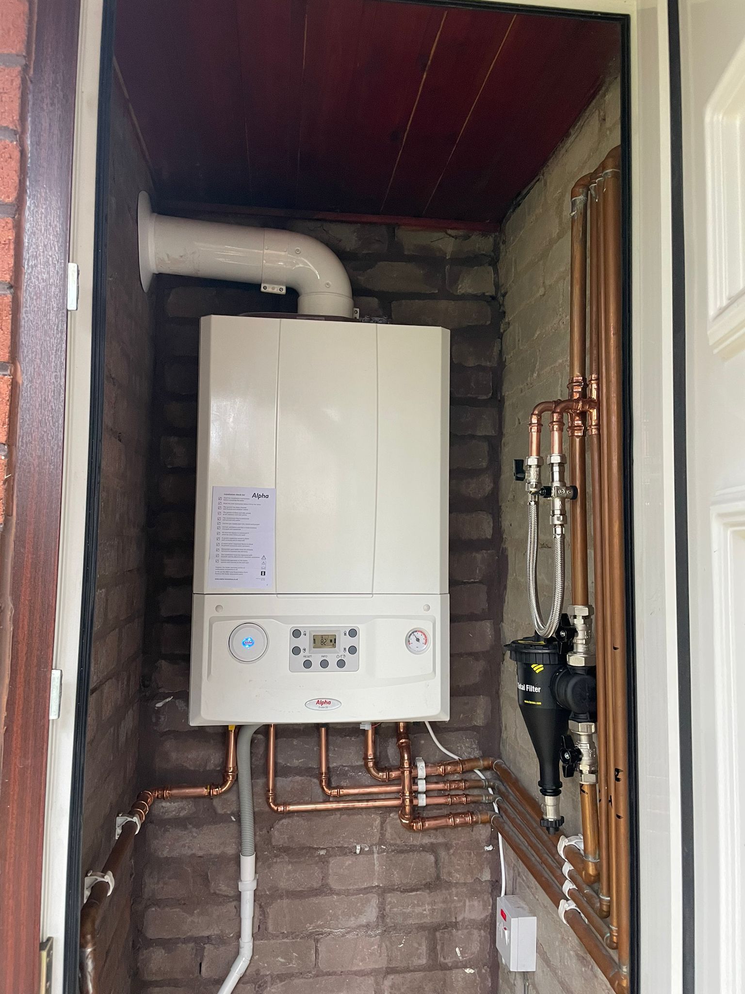 Worcester Bosch boiler installation
