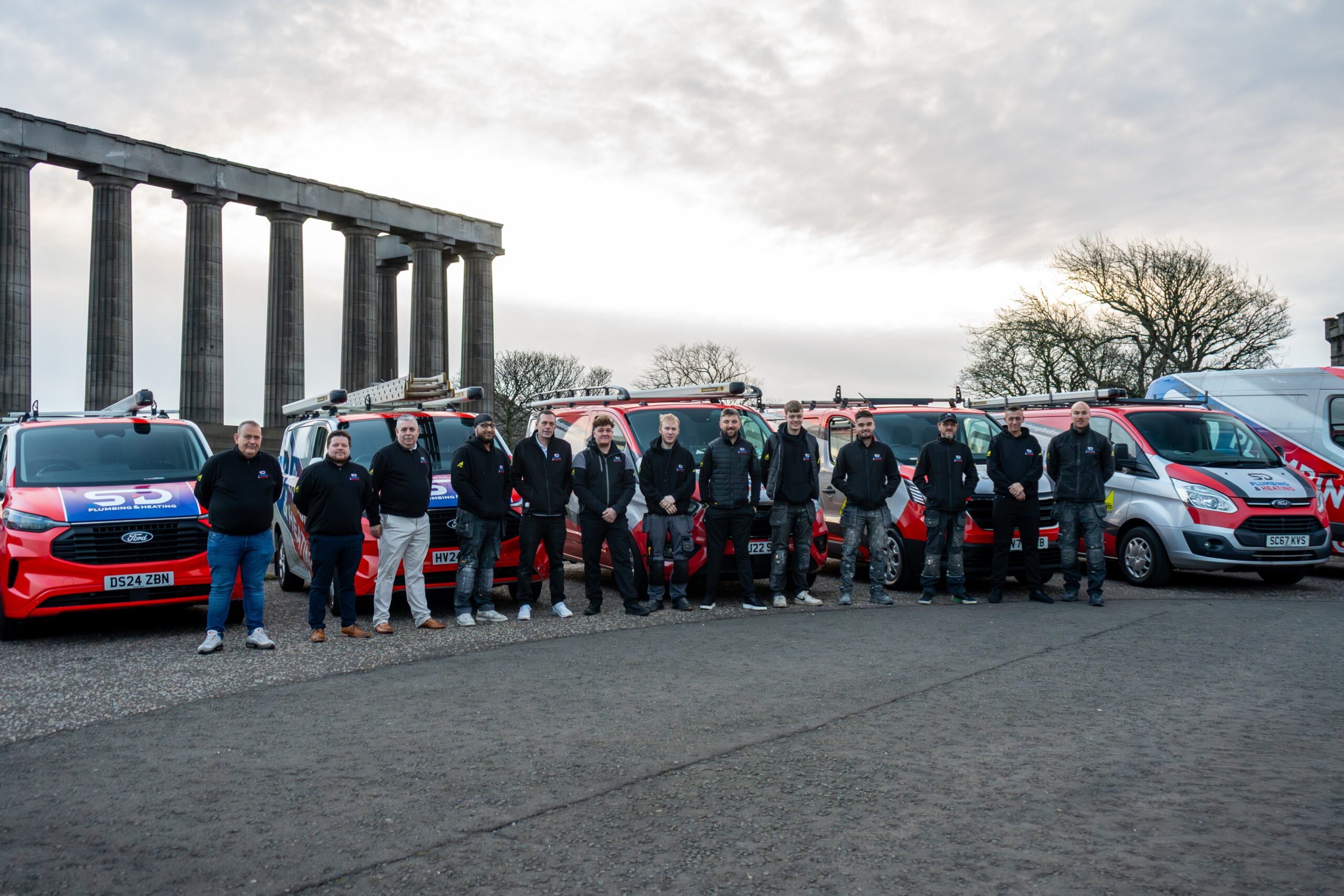 The SD Plumbing & Heating team in Edinburgh